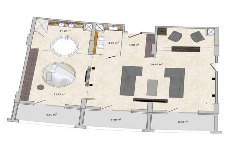 Апартаменти (Miracle Suite) номер в Готелі Міротель